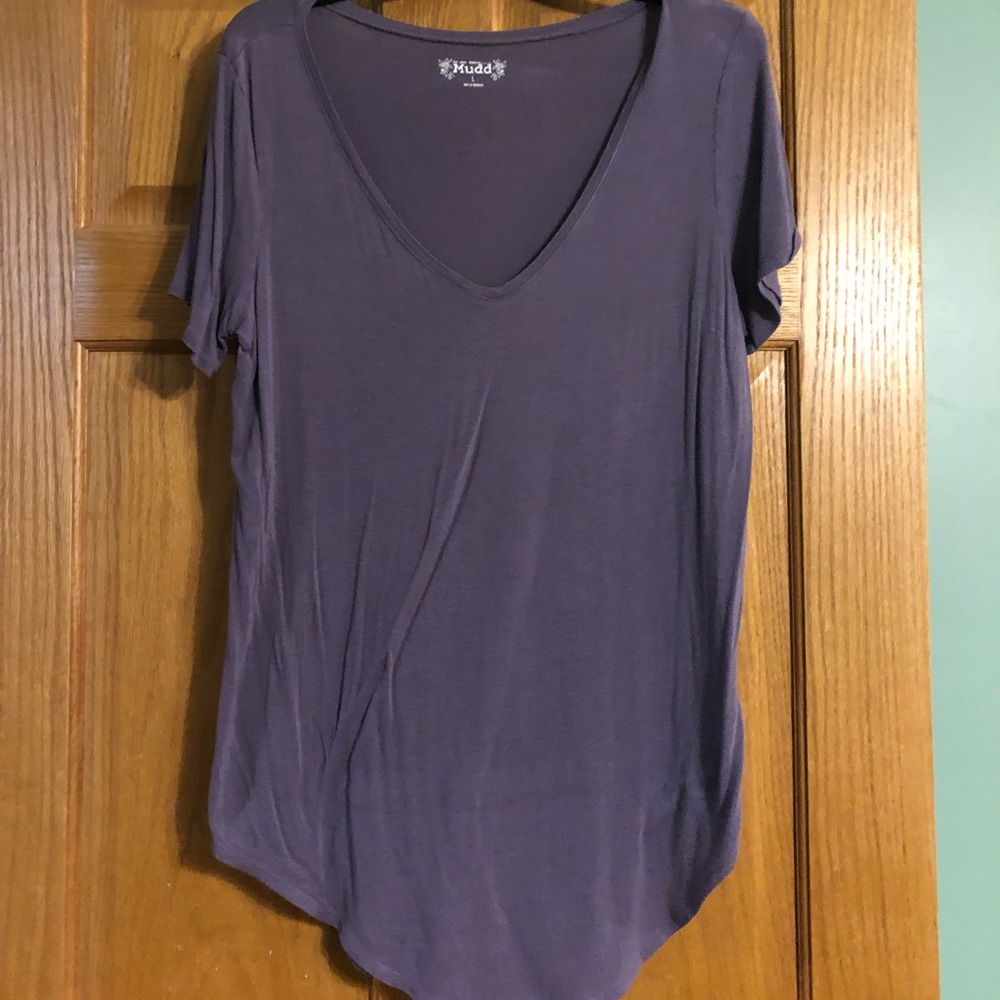 Purple tee